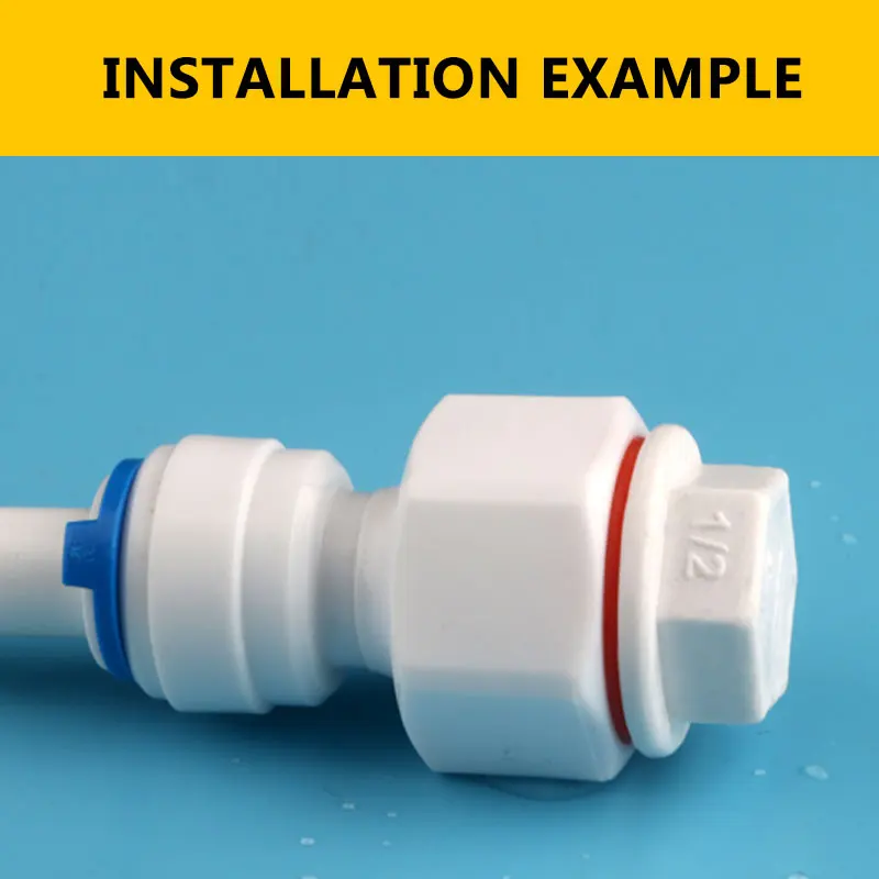 1/2 "pvcプラスチック製おねじプラグ,ヨーロッパ標準のネジ継手,チューブエンド,配管付属品,直径20mm