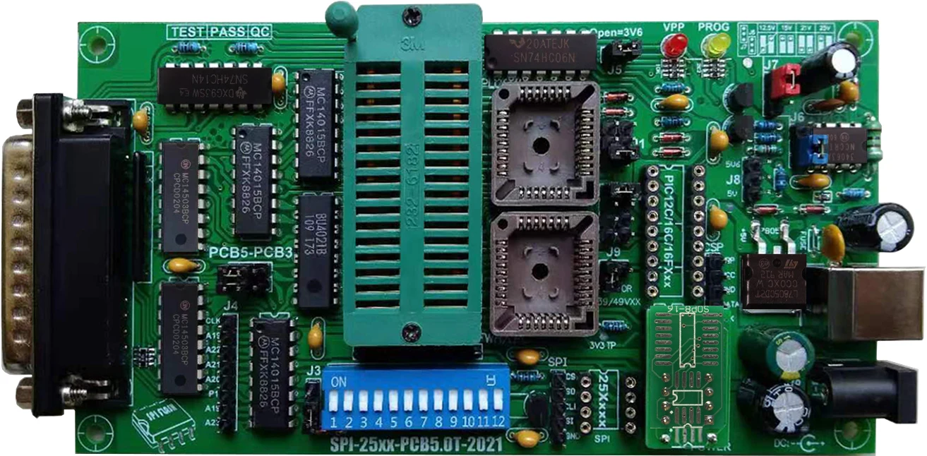 

Main Board BIOS Programmer Spi-25xx-pcb5.0e Multifunctional Willem Universal EPROM Burner