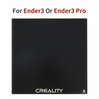 CREALITY 3D 235*235mm Tempered Glass Build Plate for Ender 3 (Pro)/Ender 3 V2/Ender 5 Printer