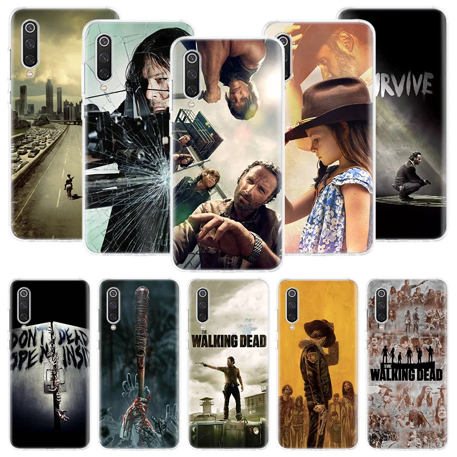 The Walking Deads TV Phone Case For Xiaomi Redmi Note 13 12S 12 11S 11E 11 Pro Plus 11T 10S 10 9S 9 + 8T 8 7 Art Pattern Cover C