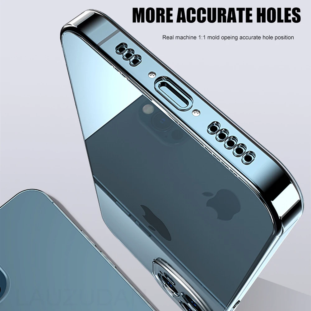 Clear Phone Case For iPhone 11 7 8 XR Case Silicone Soft Cover For iPhone 11 12 Mini 13 Pro XS Max X 8 7 6s Plus 5 SE XR Case 3