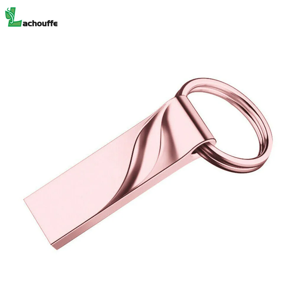 

New arrivals usb flash drive 64GB 32GB 16GB 128GB pen drive pendrive waterproof metal silver u disk memoria cel usb stick gift