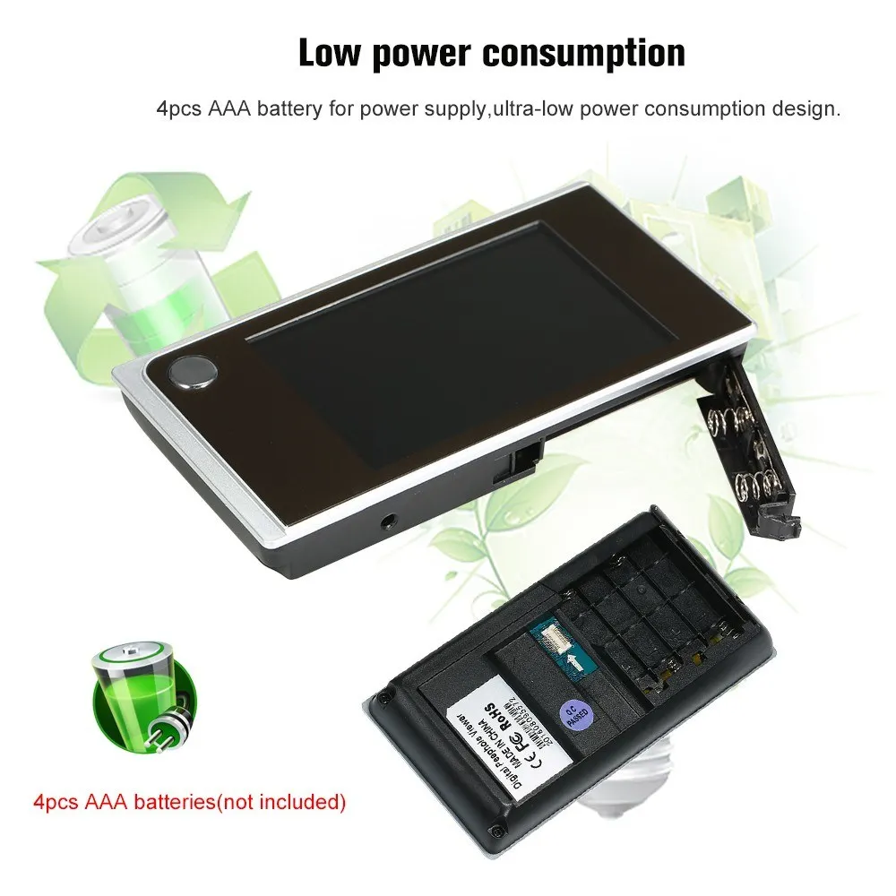 Digital Door Camera 3.5inch LCD Color Screen Door Eye Viewer