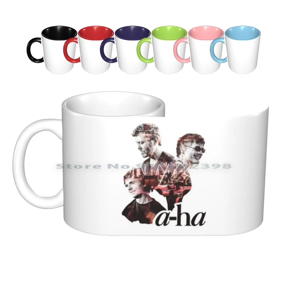 A-Ha Ceramic Mugs Coffee Cups Milk Tea Mug Aha A Ha Paul Waaktaar Savoy Norway Norwegian Synthpop New Wave Creative Trending