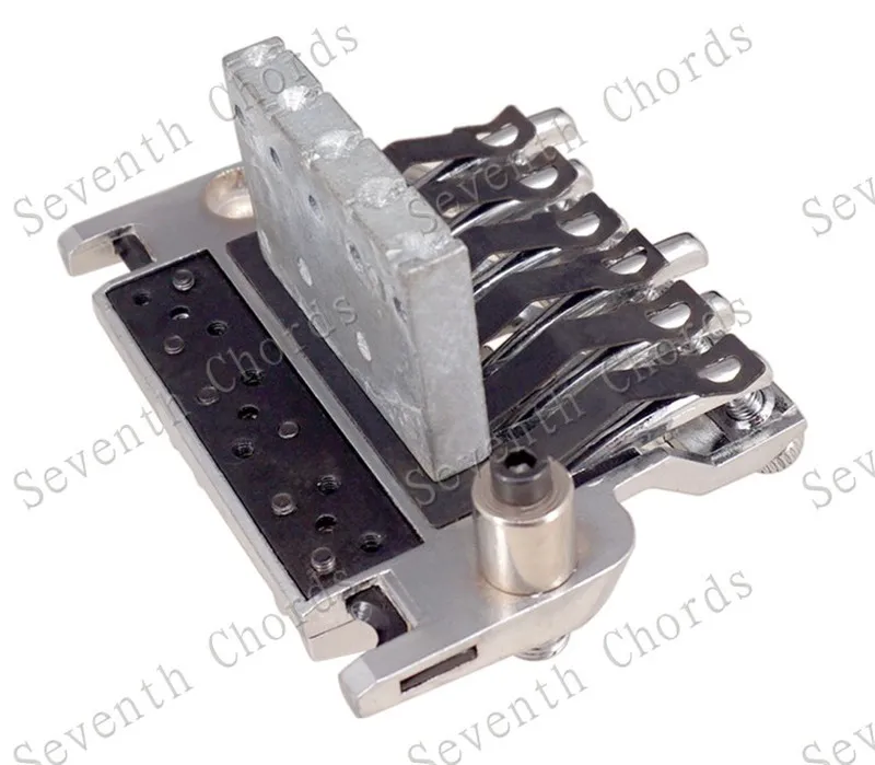 Ein Set Vintage-Tremolo-Brücke mit Doppelverriegelungssystem für E-Gitarren-Zubehörteile und Musikinstrumente – Detail 18