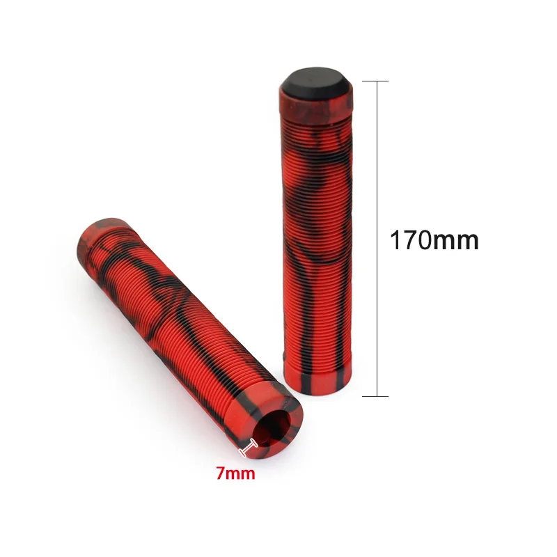 1Pair Hot Selling Stunt Scooter Grips Soft Bike Grips Handlebar Grips Anti-Slip Bicycle Grips Freestyle Cycling Grips Bike Parts