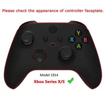 Ensemble complet de boutons de coque eXtremeRate ASR pour manette Xbox Core (manette Xbox Series X et S) - Noir texturé diamant 8 best sales Coque de manette Xbox Series S - №4