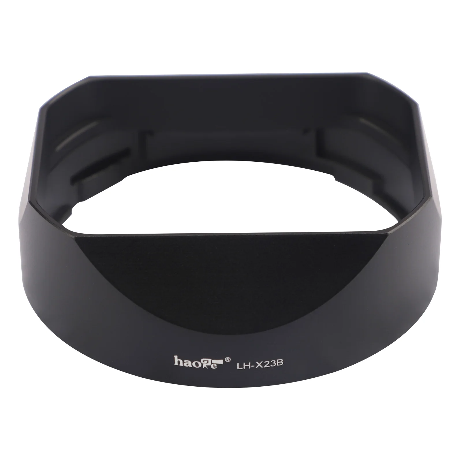 Haoge LH-X23B Square Dedicated Metal Lens Hood Shade with Metal Cap for Fujifilm Fuji Fujinon XF 23mm F1.4 R,XF 56mm F1.2 R Lens