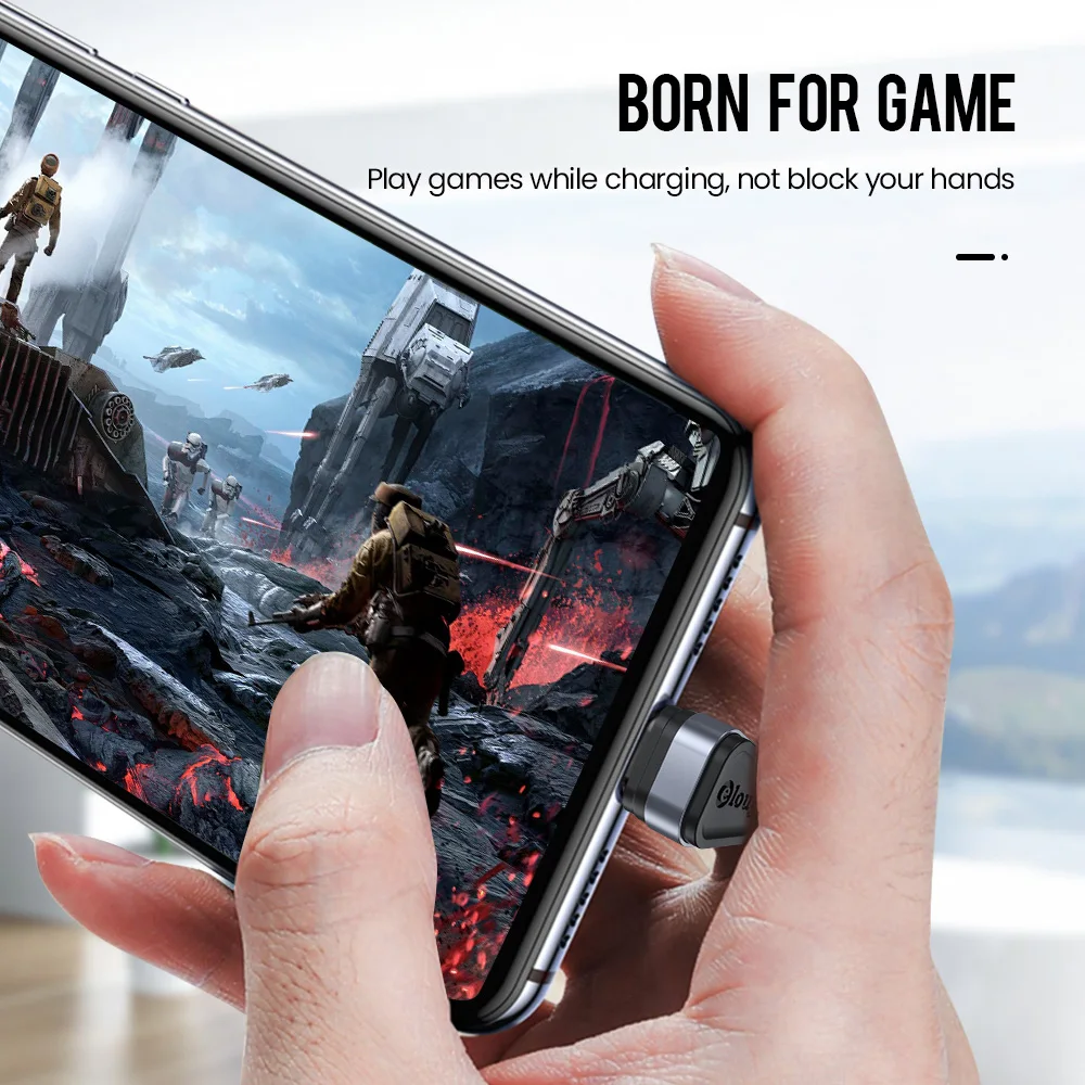 Elough usb c cabo de carga rápida para samsung xiaomi mi redmi usb tipo c cabo de 180 graus USB-C cabo de dados tipo c fio de dados