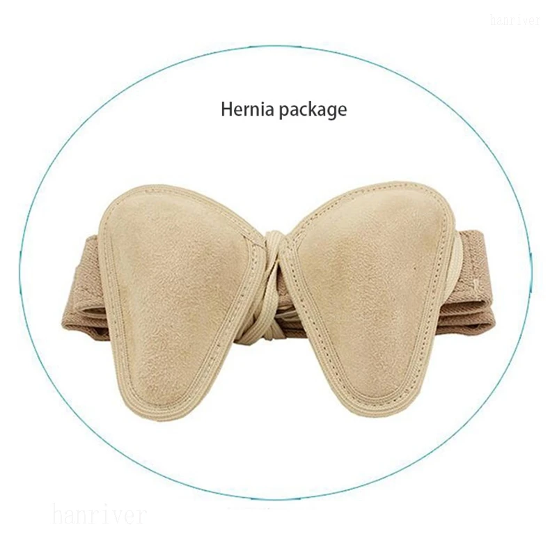 Suministros de salud para el hogar, hernia inguinal para adultos con vendaje unisex, antihernia con personas mayores