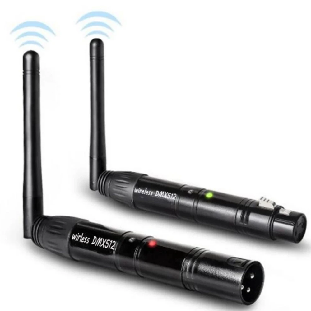 DMX512 Controller Wireless Receiver Transmitter 2.4G ISM Dif Communication Distance 300m for Stage Par DJ Disco Bar Lights