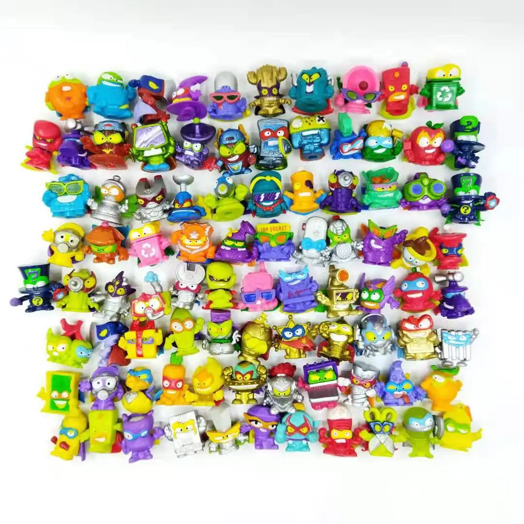 

30pcs/bag Superzings Superthings Anime Trash Action Figures Rare SuperZings Enigma Kactor Limited Collection Toys for Kids