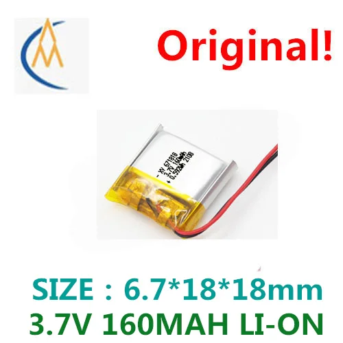buy more will cheap 671818 bluetooth headset 701818 reading pen medical equipment 160 mah lithium-ion polymer battery 3.7 V