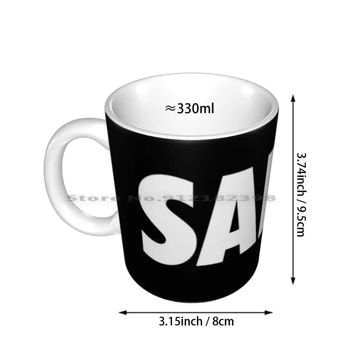 Salty. Ceramic Mugs Coffee Cups Milk Tea Mug Salty Gaming Games Steam Csgo Cs Go Meme Funny Cute Nerd Ps4 Microsoft Rude Best