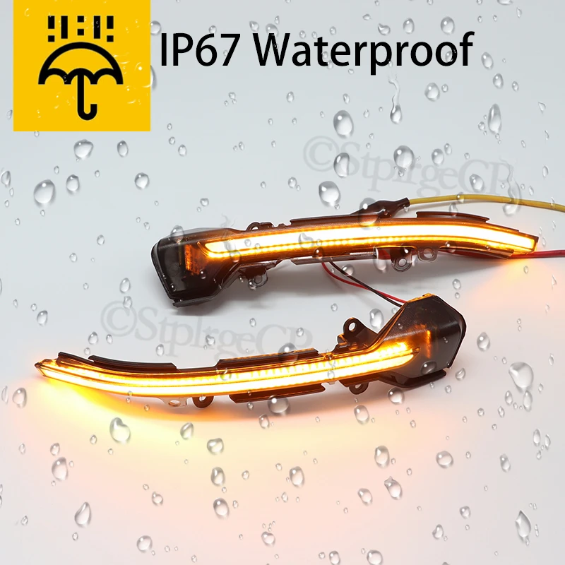 ل إيبيزا KJ Mk5 V أرونا سيات ليون III Mk3 5F 13-19 LED ديناميكية بدوره إشارة مؤشر ضوء متتابعة الجانب مرآة الوامض
