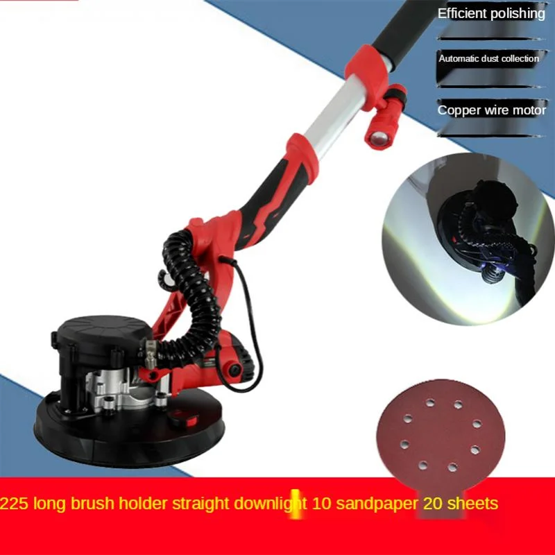 

Long rod dust-free self-priming wall grinding machine putty sandpaper machine for wall grinding multi-function no dead angle uni