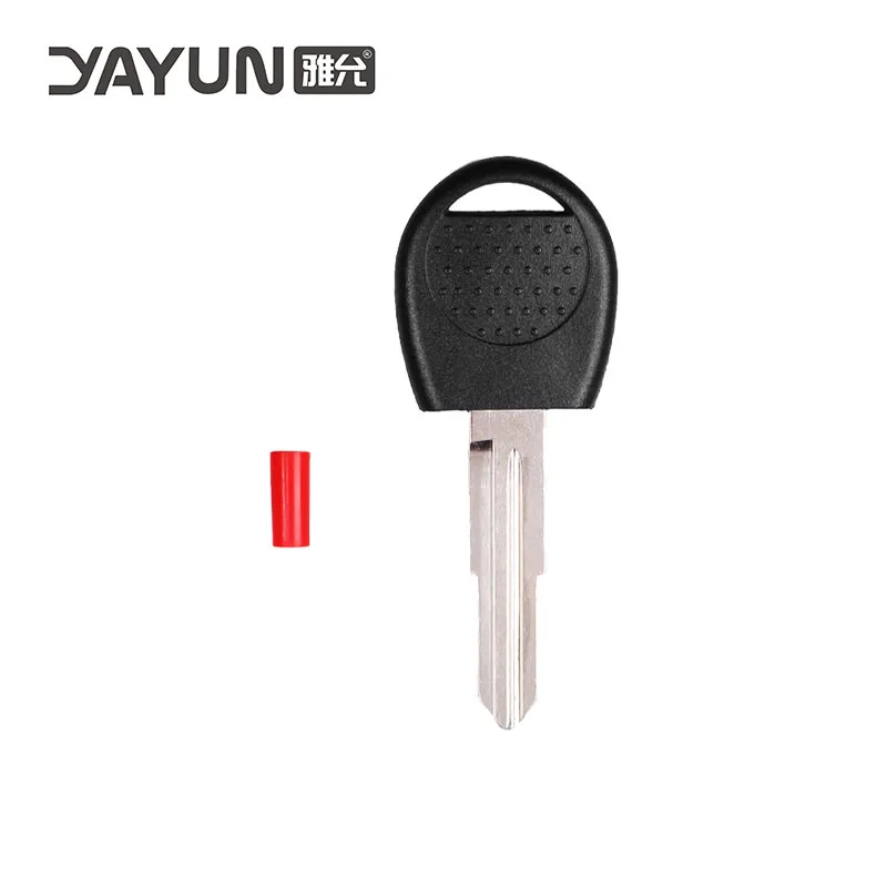 YAYUN ForChevrolet Uncut DW04RAP Key blank blade Transponder Car Key Shell Case