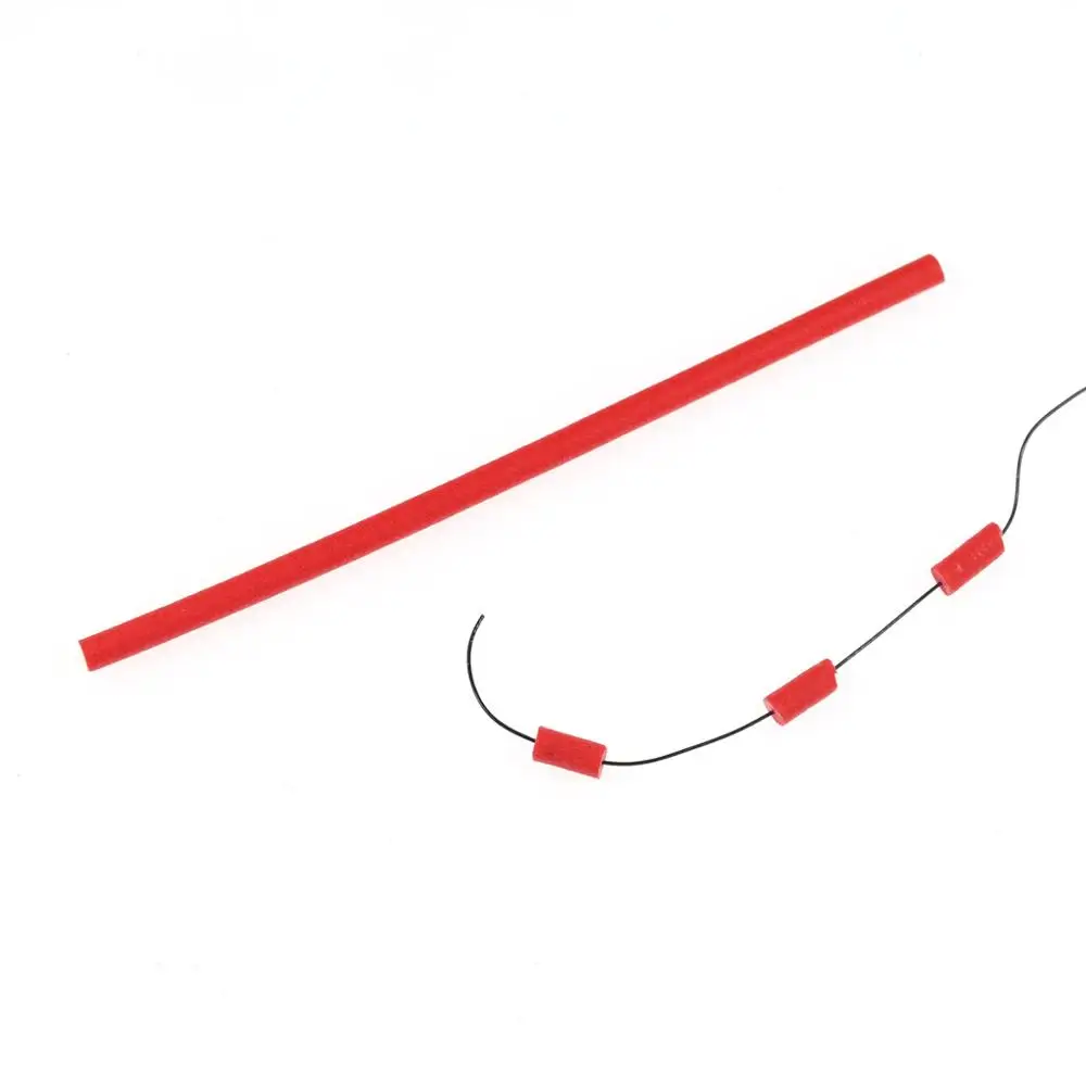 10 قطعة/الحزمة لتقوم بها بنفسك الصيد تعويم ، تعويم عصا ، تعويم تعويم تزوير أنبوب المواد عالية الكثافة اسطوانة رغوة مع ثقب مركز S M L