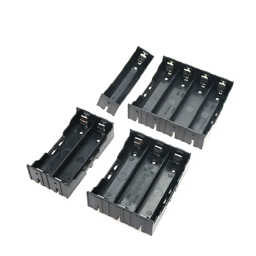 1pcs ABS 18650 Battery Holder Hard Pin 1X 2X 3X 4X 18650 Holder Batteries 18650 Case Box Rechargeable Battery Power Bank Case