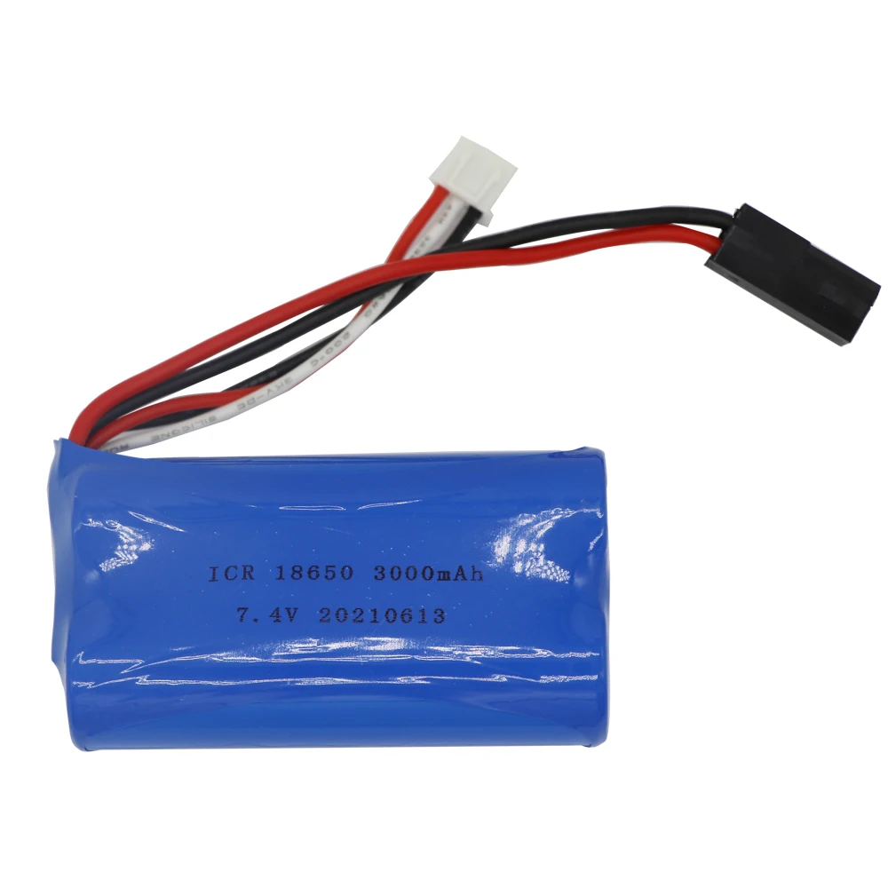 18650 7.4V 3000mAh akumulator litowo-jonowy akumulator i ładowarka dla MJX T40 T40C F39 F49 T39 Syma 822 części do helikopterów dla BG1518 BG1513