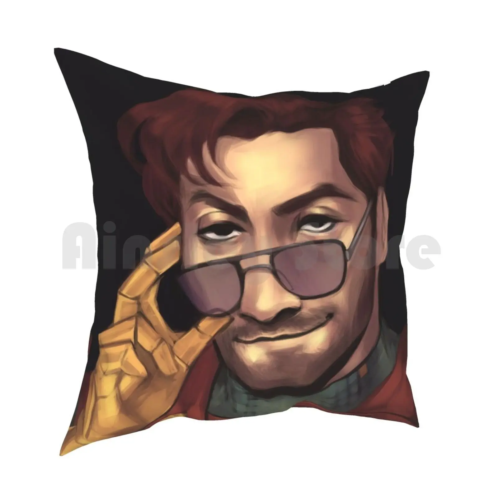 Mysterio-Hi Honey. Pillow Case Printed Home Soft DIY Pillow cover Mysterio Far From Home Quentin Beck Superhero Mcu