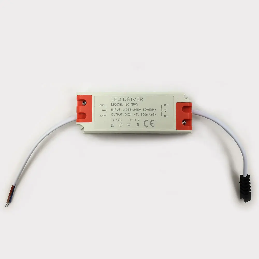 10W 30mA 30V 900mA 30W Constant Current Power Supply 36V LED Driver AC/DC Transformer for LED Track Light Spotlight Floodlights