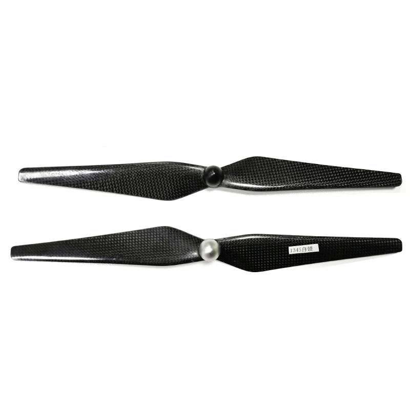 2 Pairs 1345 Self-Tightening Carbon Fiber Propellers CW CCW Props Locking 13*4.5 DJI Accessory For Dron Inspire 1