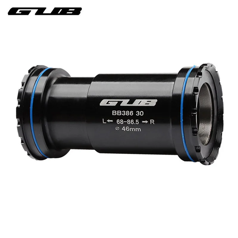 GUB BB386 Bicycle Bottom Bracket Press Fit Bottom Brackets Axle for MTB Road Bike Parts 24mm Crankset Chainset Spindle hot