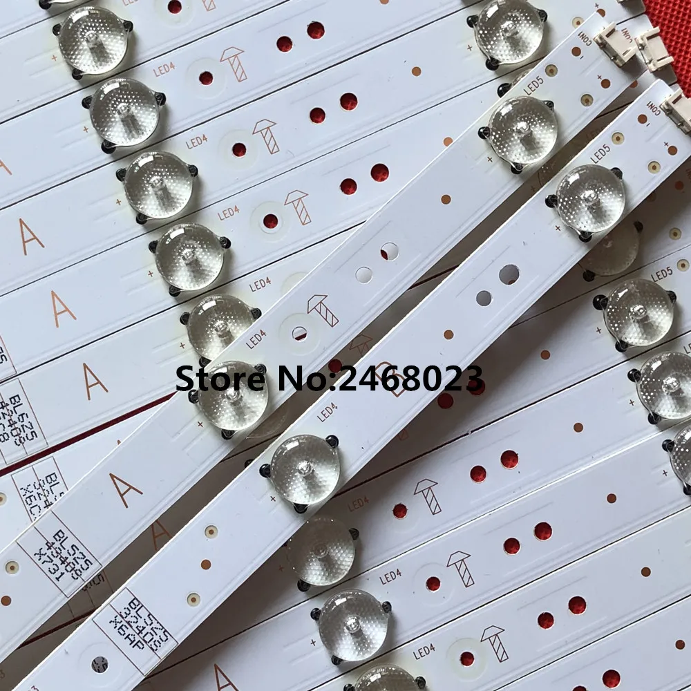 24pcs LED TV Backlight Strip For 65UH5500 65UH5500-UA 5835-W65002-LR40 5835-W65002-0P40 V650DJ4-QS5 65K2 65M6E LR10 0P10