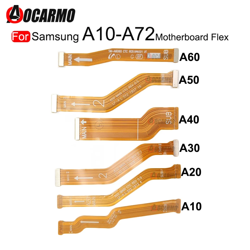 Main Board Connector Motherboard Flex Cable Repair Part For Samsung Galaxy A10 A20 A30 A40 A50 A60 A32 A42 A52 A72 A80