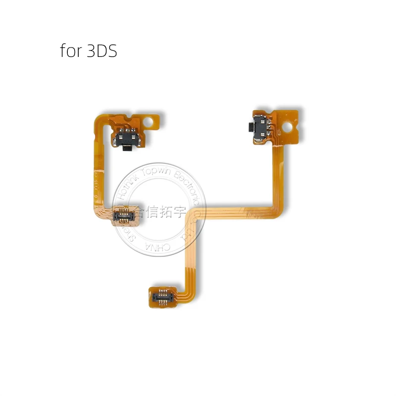 HOTHINK 1 para wymiana L R kluczowe przyciski Flex kabel FFC na nowy 3DS xl LL 3DS lewego prawego FPC naprawa obwodami