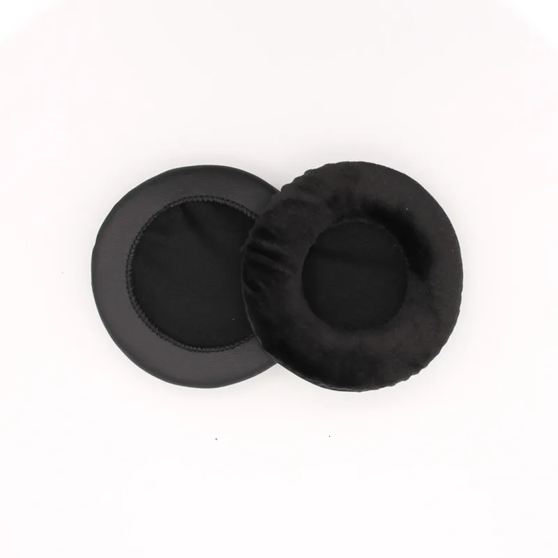 Pair oF High Quality 50mm-110mm Universal Ear Pads For All Earphone Set Flannel Earpads Comfortable accessories Durable Black