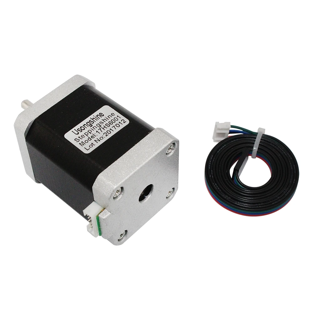 2-Phase Hybrid Stepper Motor Nema17 Motor 60mm 0.7N.M 4-wire 17HS6001 17HS6001S Motor for 3D Printer