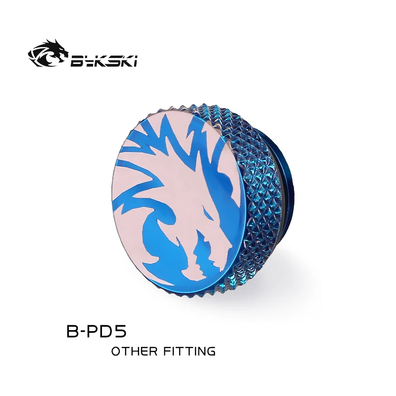 Bykski B-PD5 PC raccordi di raffreddamento ad acqua tappo di arresto dell'acqua G1/4 "torsione della mano, dispositivo di raffreddamento del dispositivo di raffreddamento dell'acqua