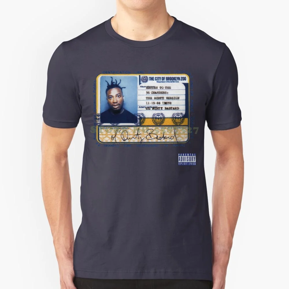 Odb Album Cover Ol Dirty Bastard Ticket For Food Stamps Men's T Shirt White Top T Shirt Male Hipster Tops