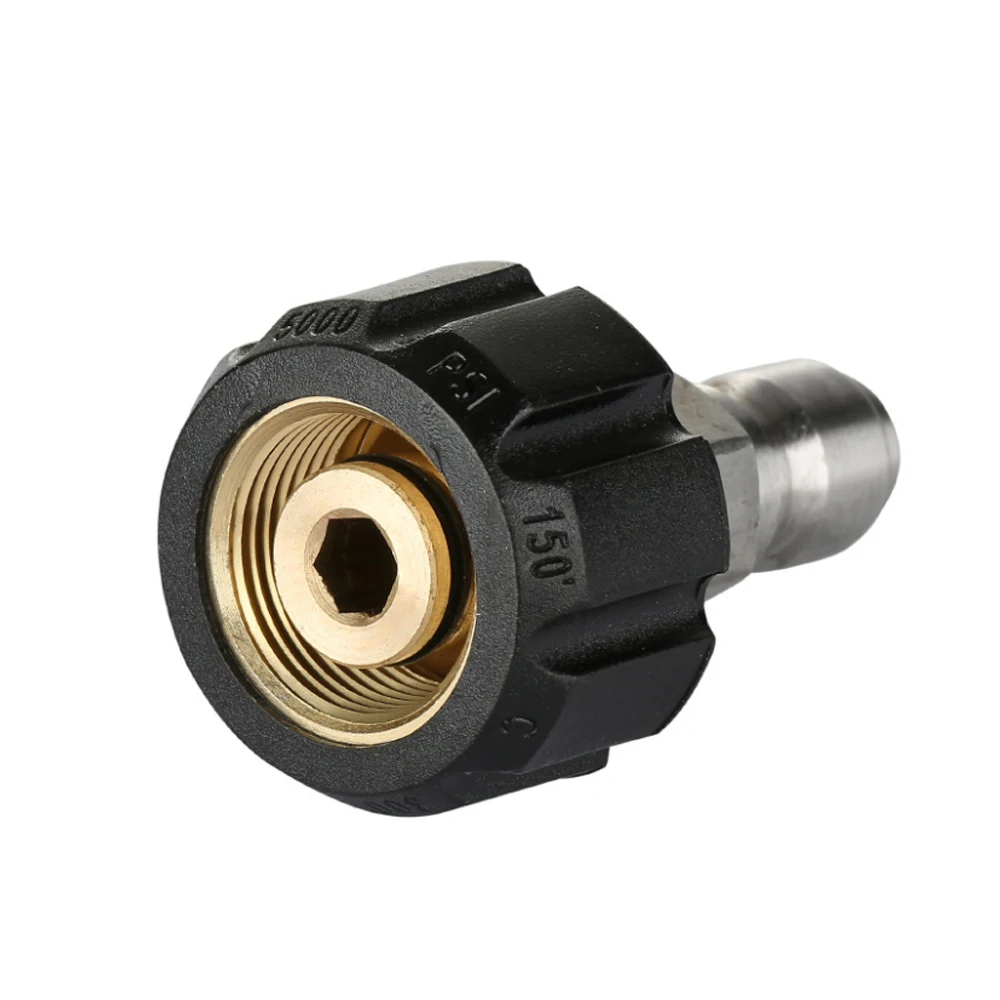 高圧洗浄機アダプター,m22x1.5mm,g1/4 g3/8,karcher hdシリーズ用クイックコネクタ,スノーフォームガンおよびジョイント用