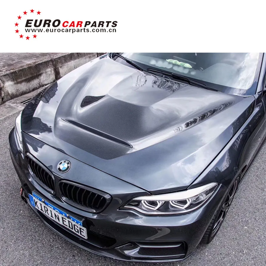 

F87 M2 GTS double side carbon finber hood scoop fit for F87 M2 carbon finber hood cover