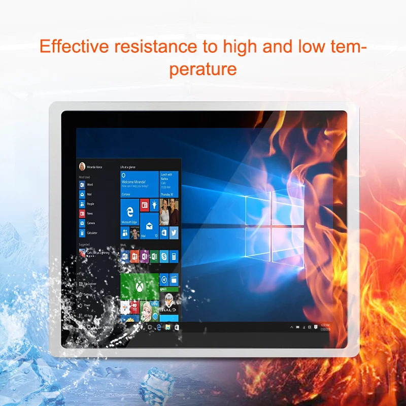

Embedded 12.1" Capacitive Touch Screen Tablet PC All-In-One Suitable for Self-service Terminals WIFI Industrial Computer