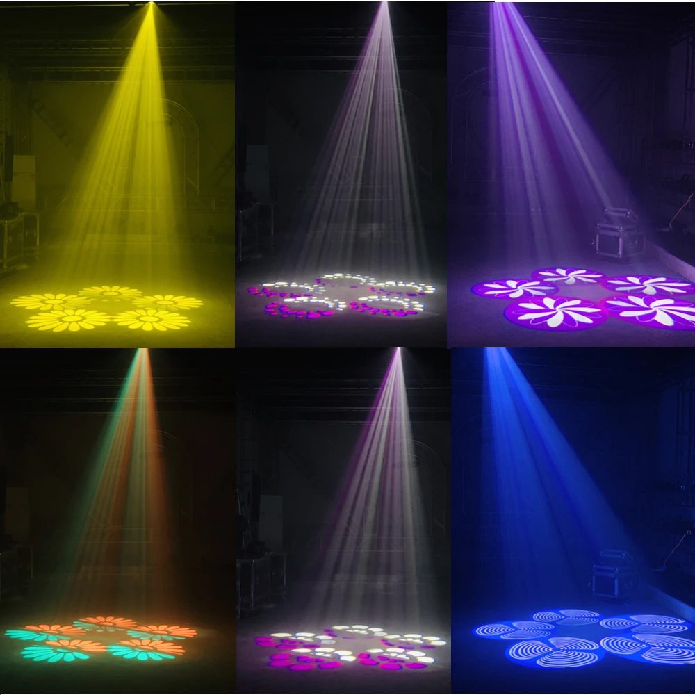 Imagem -05 - Mini Led Moving Heads com Feixe de Efeito Halo Spot Wash 3in Zoom Gobo Prisma Rotativo Super Brilhante dj Bar Show Luz de Discoteca 120w