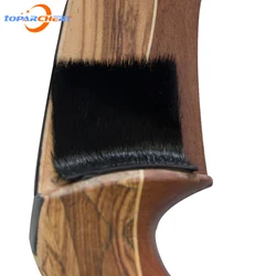 Archery Arrow Rest Fur Adhesive Stick Silent Plate for Traditional Recurve Bow Outdoor Sports Hunting Accessories