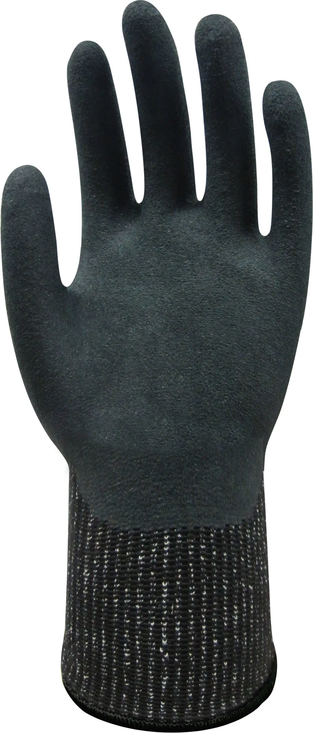 Rigger Safety Glove HPPE Mineral Fibre ANSI A4 Maxi High Flex Butcher Anti Cut Resistant Proof Micro Foam Nitrile Work Glove