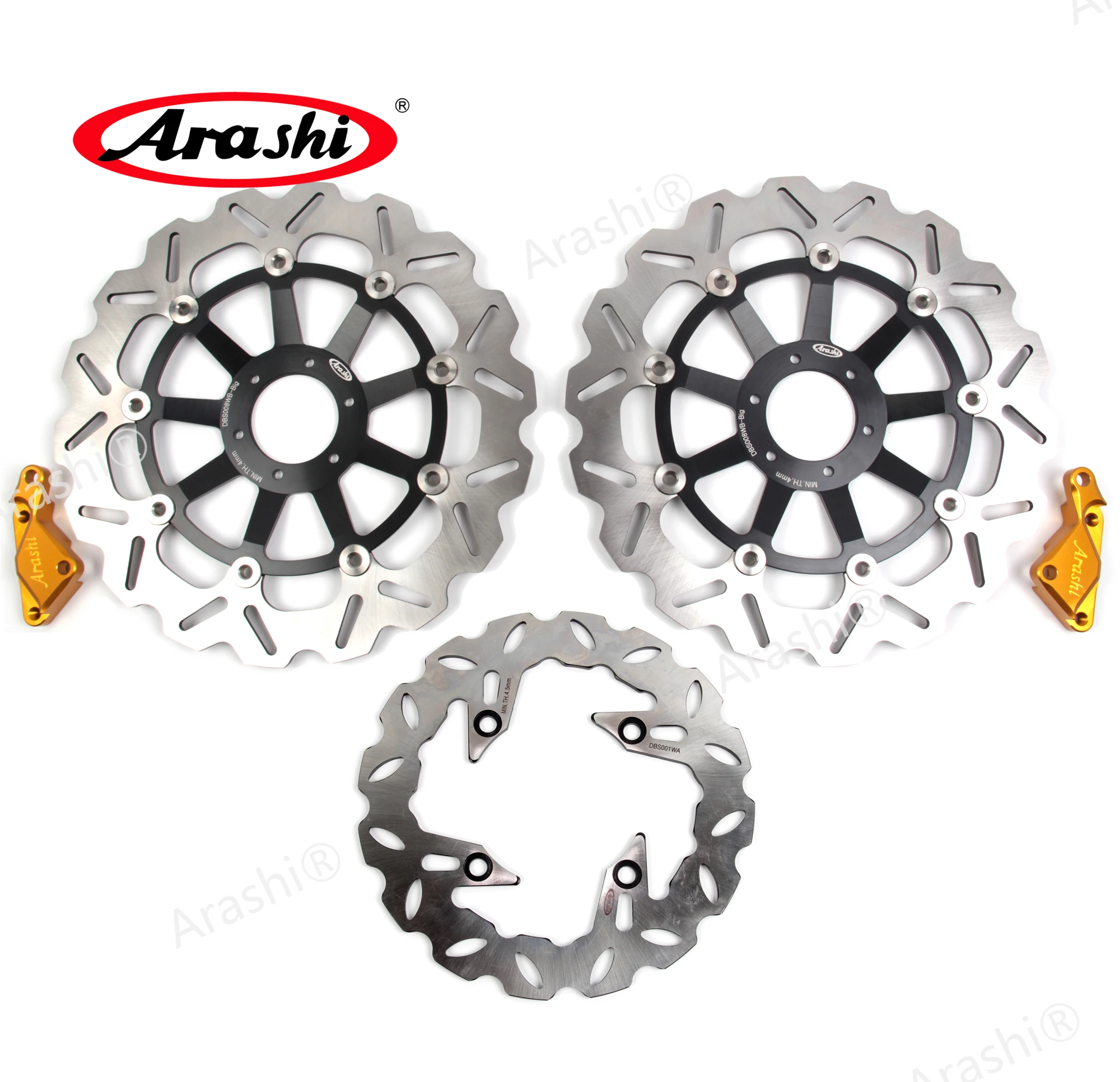 

Arashi 1 Set For HONDA CB 400 VTEC 1999 - 2015 CB400 CNC Front Brake Disk Rear Disc Rotors 2008 2009 2010 2011 2012 2013 2014