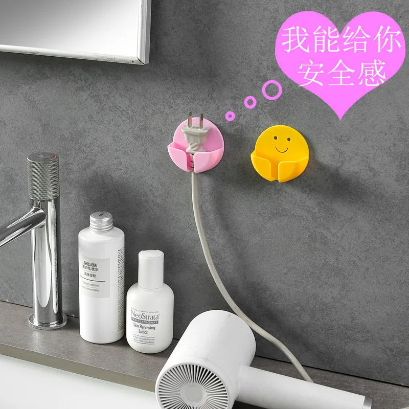 Supporto per cavi protezione gestione organizzatore finitura spina da tavolo striscia lunga clip di ritenzione del filo di Silicone avvolgitore del cavo di alimentazione