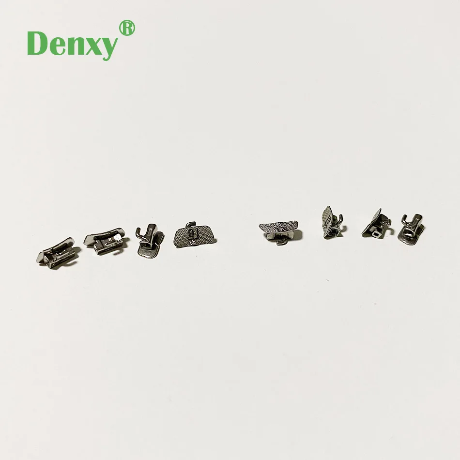 

Denxy Dental Orthodontic Buccal Tubes Sandblasted Wide Entrance 1st molar buccal tube bondable tube Ortho braces brackets