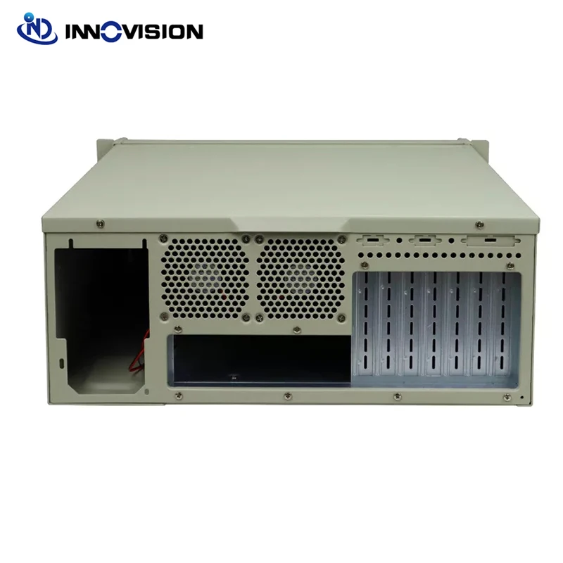 Venta directa de fábrica de 19 pulgadas 4U de montaje en rack caja industrial para ordenador 4U chasis de servidor de IPC510H para DVR Monitor de