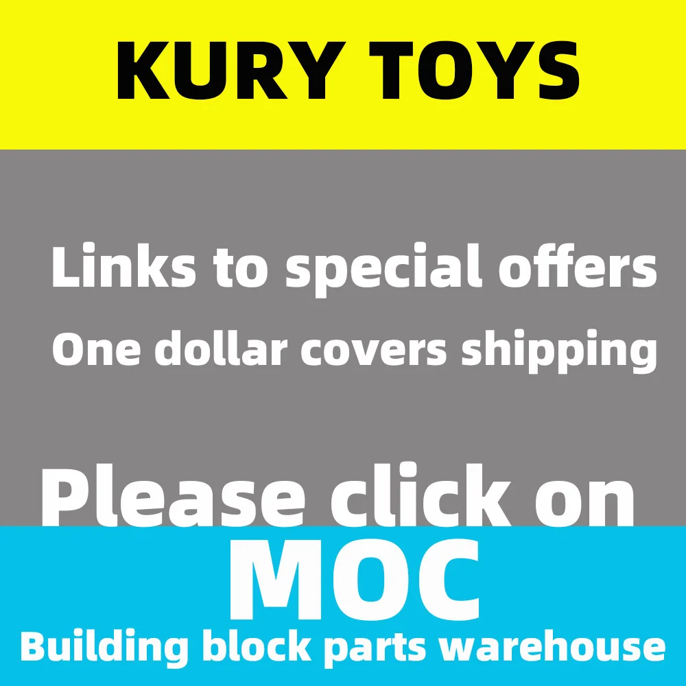 Kury Toys DIY MOC für 973 # 100 Stück Bausteinteile für Karosserieteil Torso Plain – Detail 4