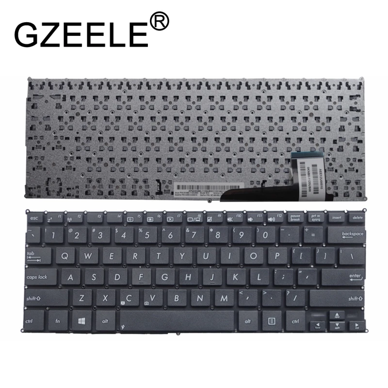 Klawiatura US/RU/UK/BR/SP/FR/English do laptopa ASUS X201 X202 X201E TP200S S200 S200E x202e Q200 Q200E X205T X205TA — zdjęcie 4