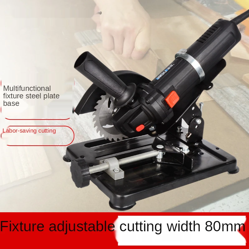 100MM angle grinder fixed bracket small table saw polisher modified cutting machine hand grinder frame