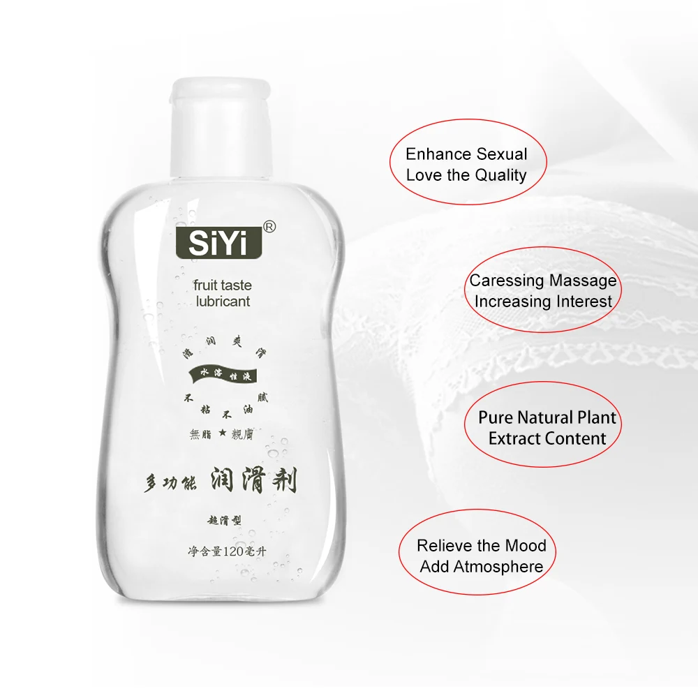 Sex shop 120ML Water Based Lubricant for sex Easy To Clean Lube Massage oil Intimate Lubricant for anal Gay oral men sex