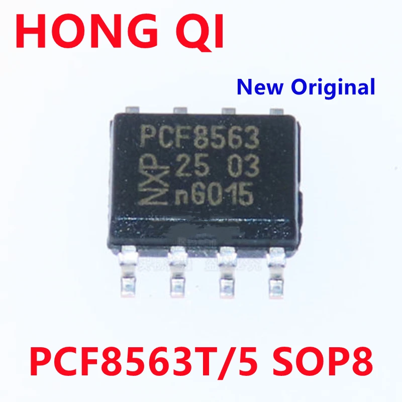 5PCS 100% New&original PCF8563T/5 PCF8563 8563T SOP-8 IC